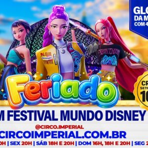 Ingresso Circo Imperial | Teixeira de Freitas - BA | 04/06/2026 – Quinta-Feira 1ª Sessão 18h00
